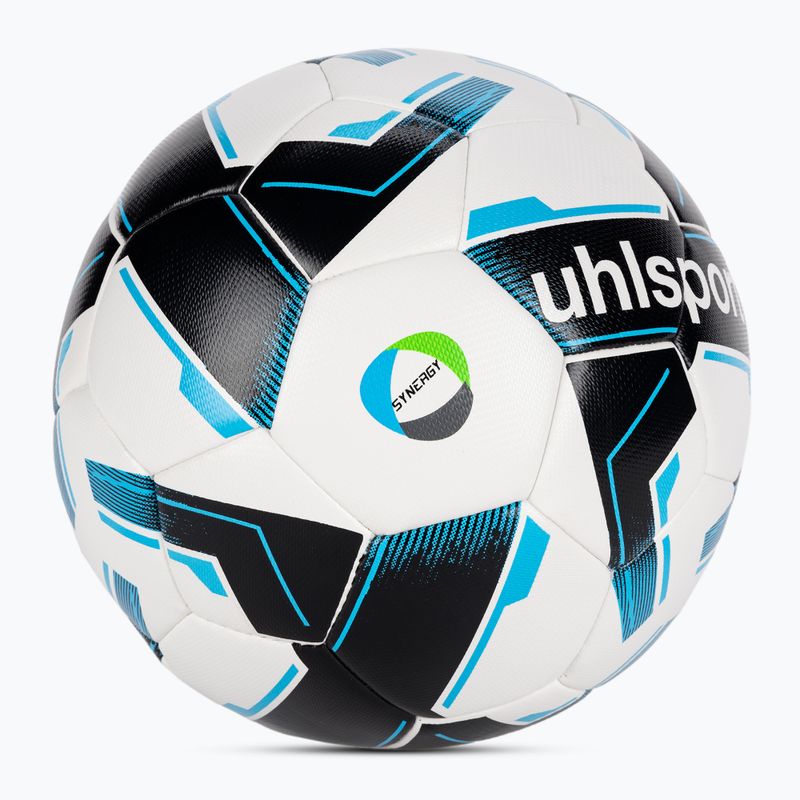 Uhlsport Top Training Synergy Fairtrade calcio bianco/nero/blu taglia 3 2
