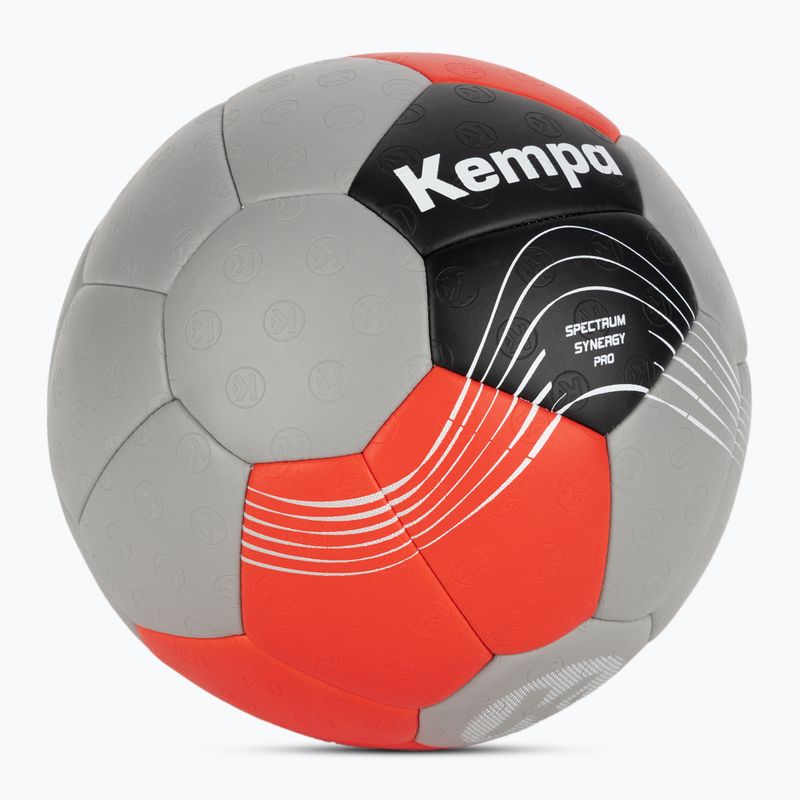 Kempa Spectrum Synergy Pro pallamano grigio/rosso taglia 2 2