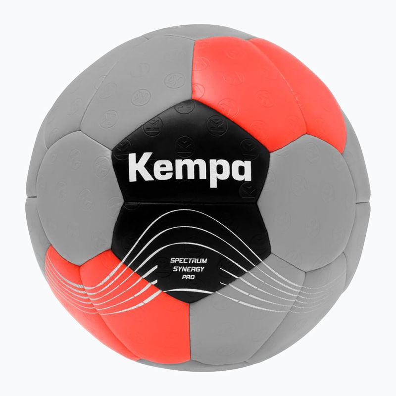 Kempa Spectrum Synergy Pro pallamano grigio/rosso taglia 2 5