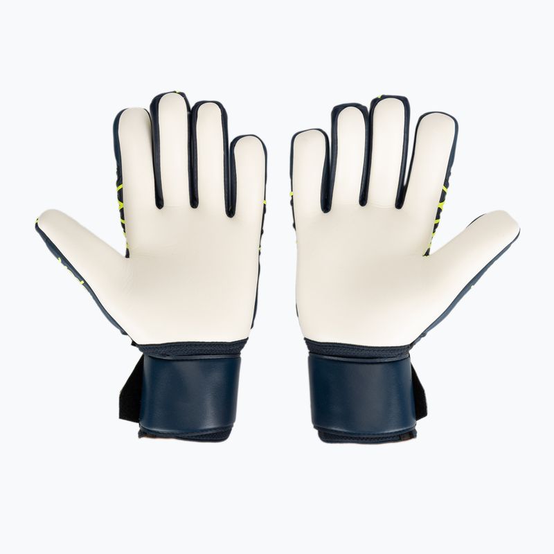 Guanto da portiere uhlsport Prediction Supersoft HN navy/bianco/giallo fluo 2