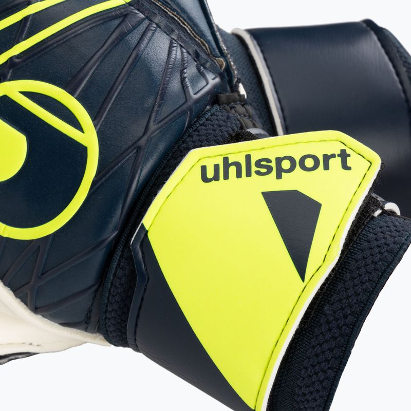 Uhlsport Prediction Soft Flex Frame Guanti da portiere nero/bianco/arancio fluo 3