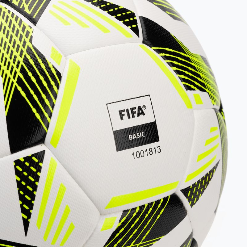 Uhlsport Pro Addglue calcio bianco/nero/giallo fluo taglia 5 3