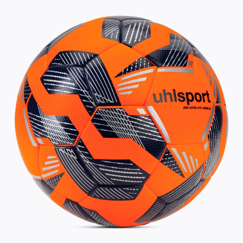 Calcio uhlsport 290 Ultra Lite Addglue fluo arancione/navy/argento dimensioni 4 2