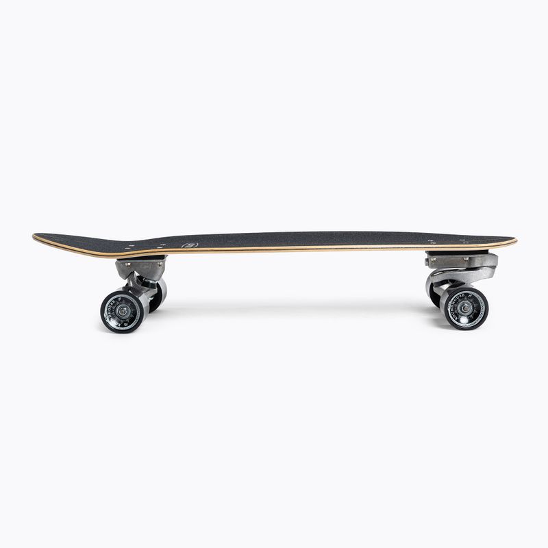 Carver C7 Raw 31.75" CI Black Beauty surfskateboard 2019 Completo bianco e nero C1013011020 3
