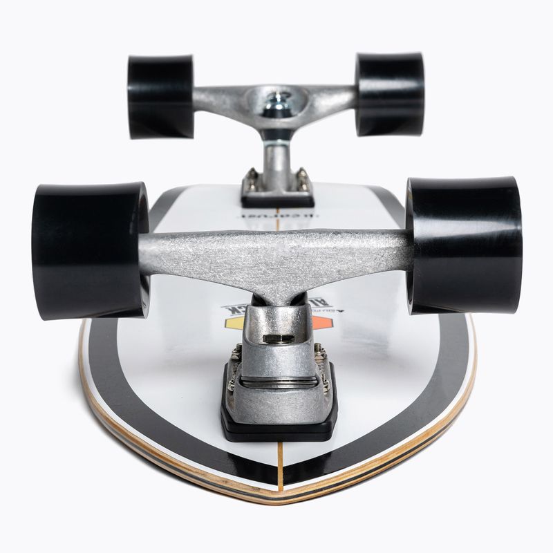 Carver C7 Raw 31.75" CI Black Beauty surfskateboard 2019 Completo bianco e nero C1013011020 5