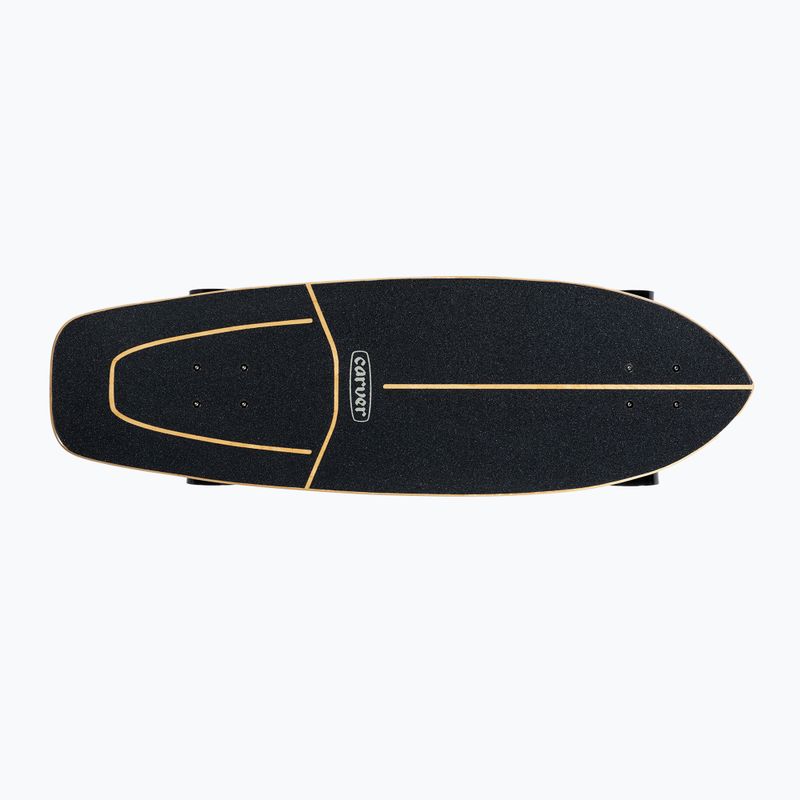 Surfskate skateboard Carver CX Raw 31" Resina 2022 Completo blu e bianco C1012011135 4