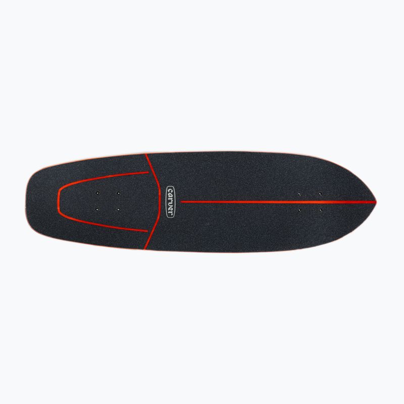 Surfskate skateboard Carver C7 Raw 34" Kai Dragon 2022 Completo blu e rosso C1013011143 4