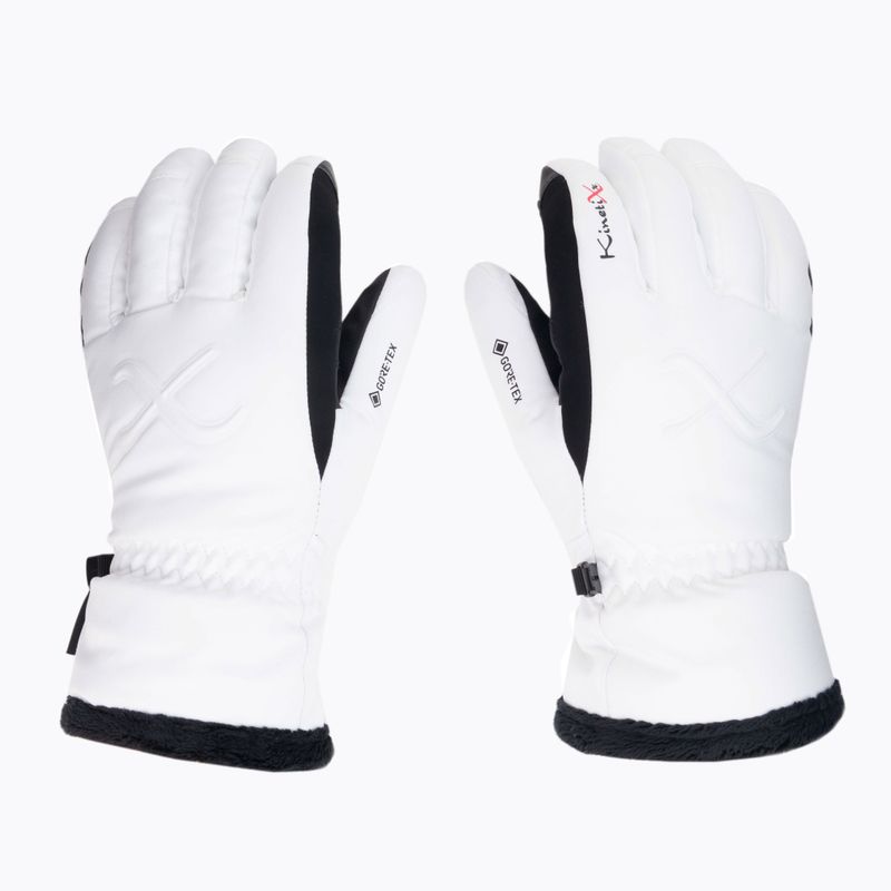 Guanto da sci KinetiXx Ada Ski Alpin GTX da donna bianco 3