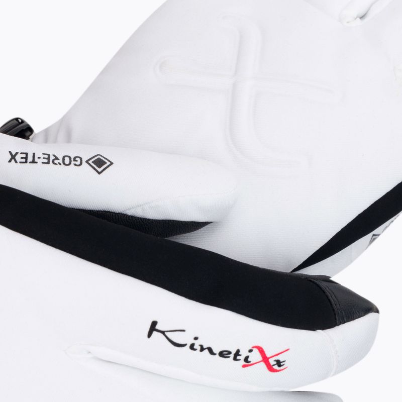 Guanto da sci KinetiXx Ada Ski Alpin GTX da donna bianco 5