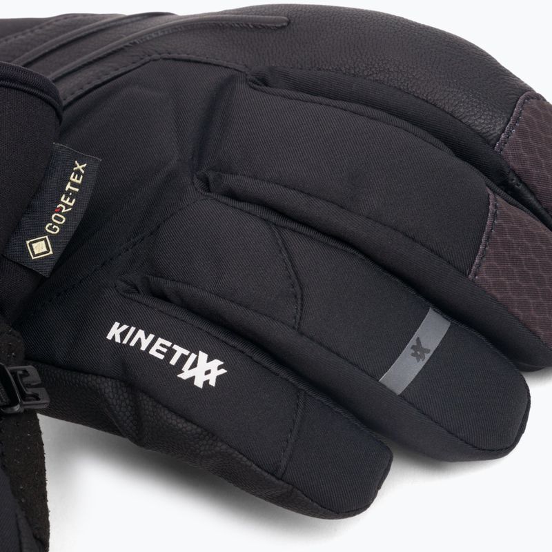 Guanto da sci KinetiXx Bruce Ski Alpin GTX uomo nero 4