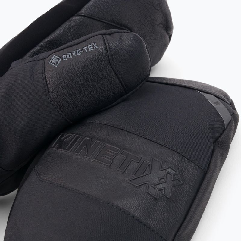 KinetiXx Blake Ski Alpin Mitten GTX da uomo, nero 5