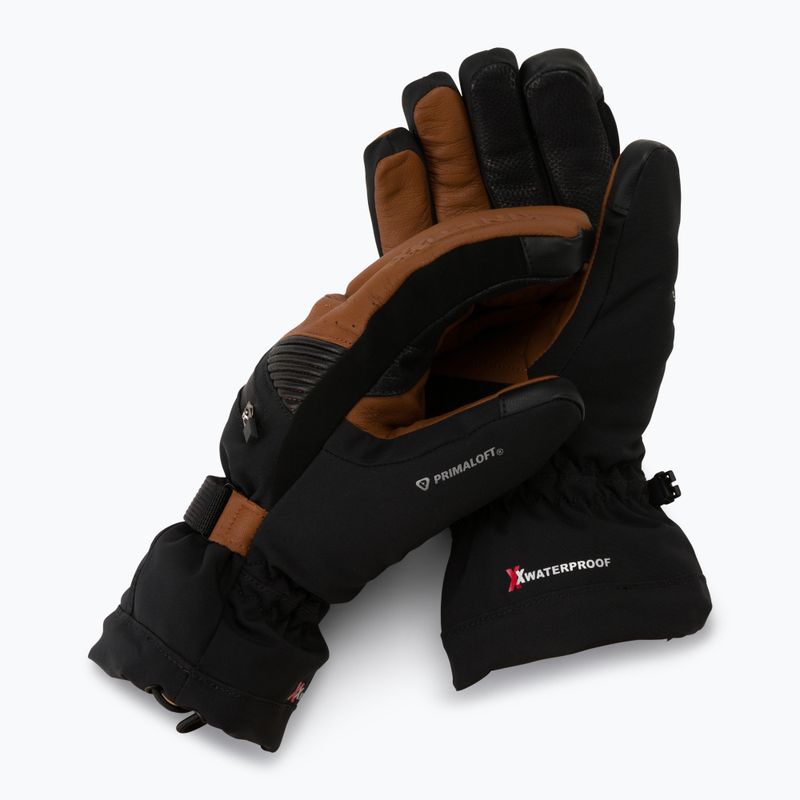 Guanti da sci KinetiXx Bob da uomo Alpin marrone