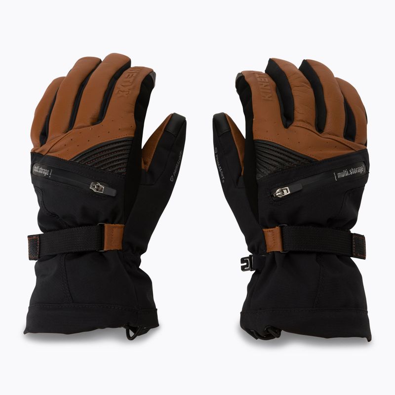Guanti da sci KinetiXx Bob da uomo Alpin marrone 3