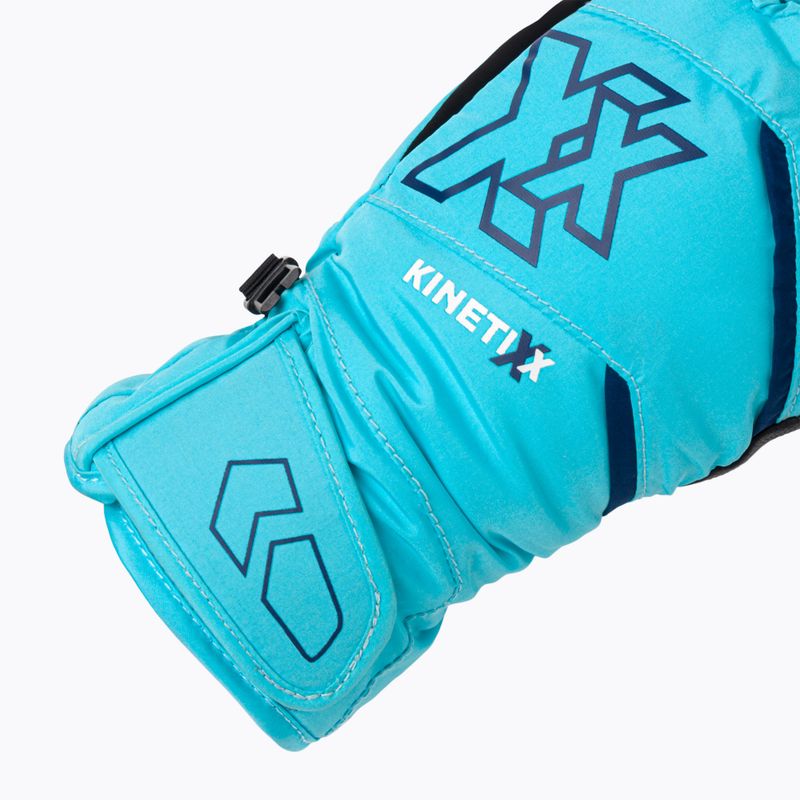 Guanti da sci KinetiXx per bambini Barny Ski Alpin turchese 4
