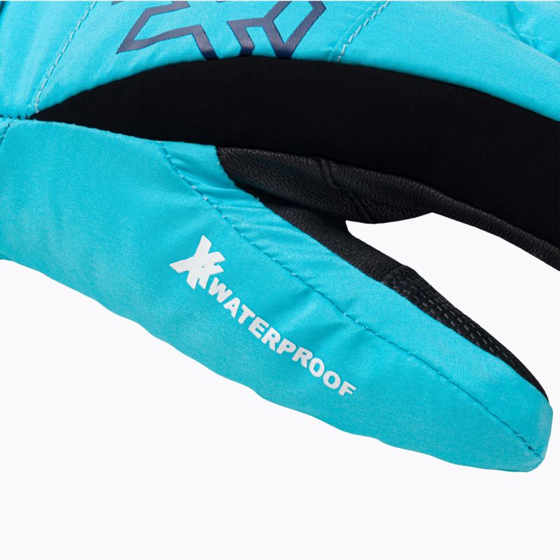 Guanti da sci KinetiXx per bambini Barny Ski Alpin turchese 5