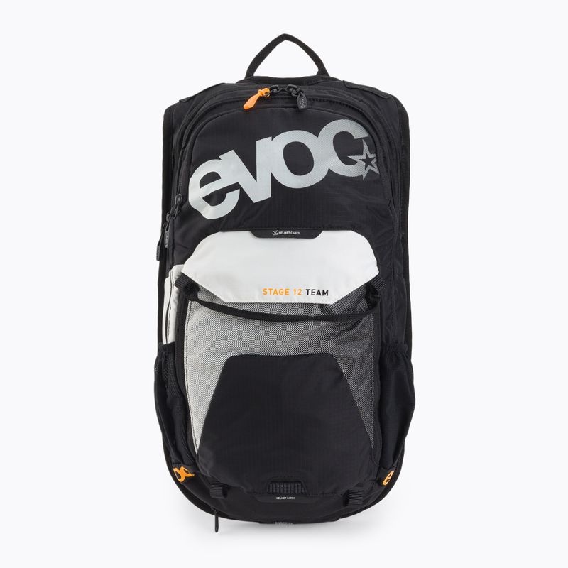 EVOC Stage 12 Team l nero/bianco/arancio neon zaino da bicicletta 2