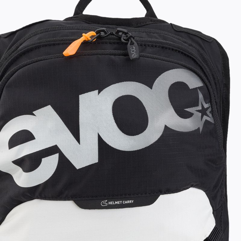 EVOC Stage 12 Team l nero/bianco/arancio neon zaino da bicicletta 4