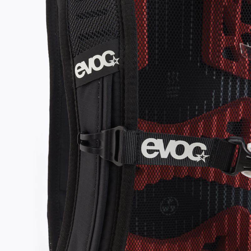 EVOC Stage 12 Team l nero/bianco/arancio neon zaino da bicicletta 5