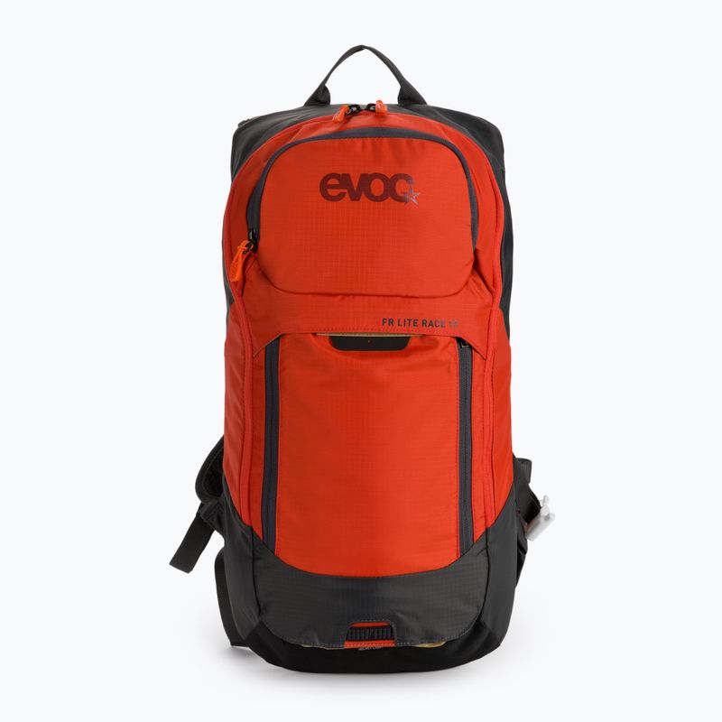 Zaino da bici EVOC Fr Lite Race 10 l carbonio grigio/arancio