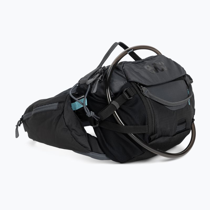 EVOC Hip Pack Pro 3 litri con serbatoio da 1,5 litri nero/grigio carbonio 2