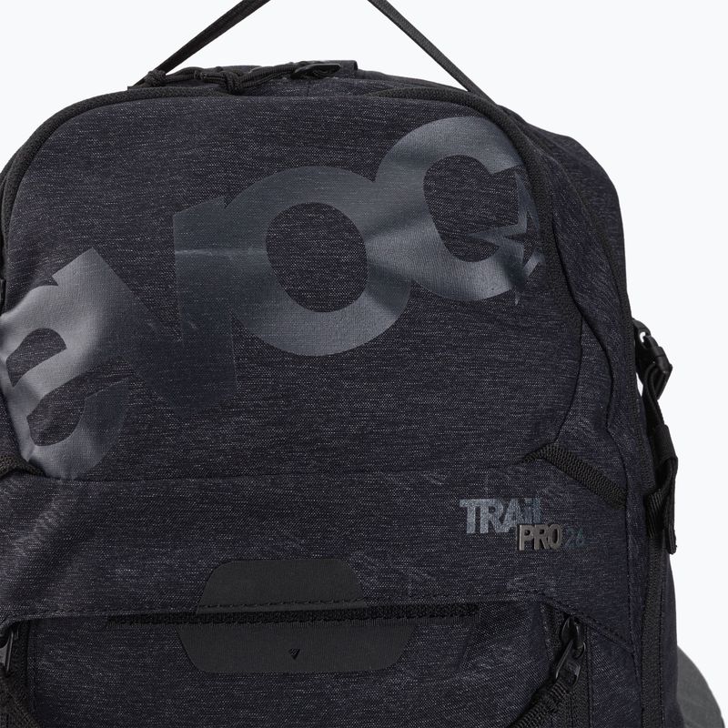 Zaino da bicicletta EVOC Trail Pro 26 l nero/grigio carbonio 4