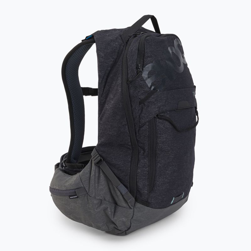 Zaino da bicicletta EVOC Trail Pro 16 l nero/grigio carbonio 2