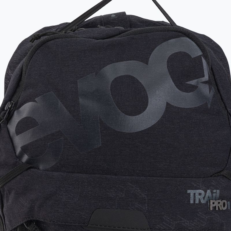 Zaino da bicicletta EVOC Trail Pro 16 l nero/grigio carbonio 5