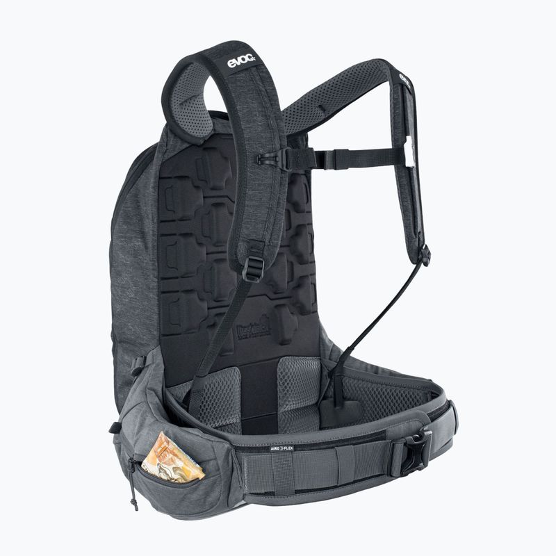 Zaino da bicicletta EVOC Trail Pro 16 l nero/grigio carbonio 8