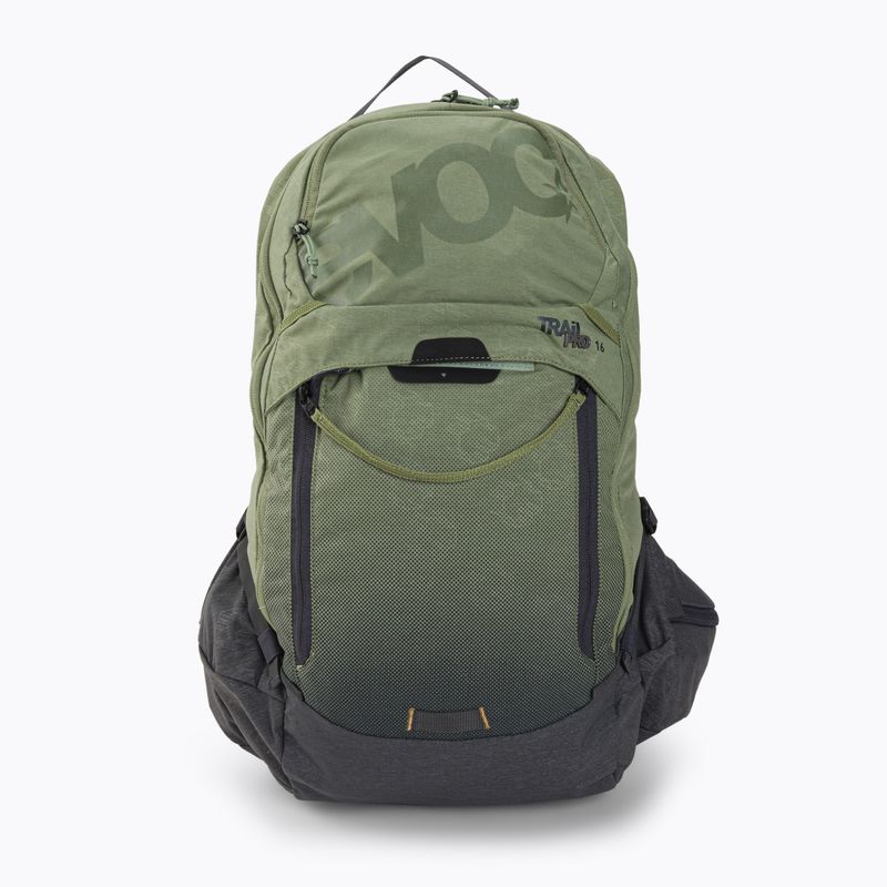Zaino da bici EVOC Trail Pro 16 l oliva chiara/grigio carbonio