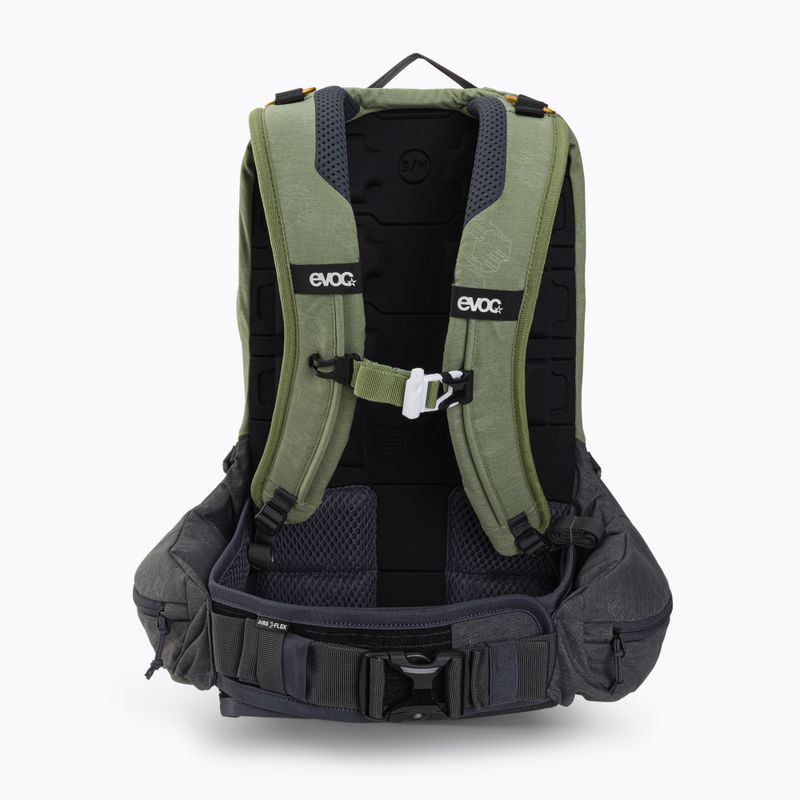 Zaino da bici EVOC Trail Pro 16 l oliva chiara/grigio carbonio 3