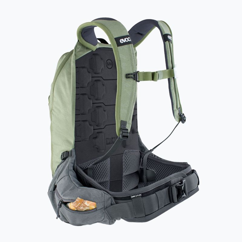 Zaino da bici EVOC Trail Pro 16 l oliva chiara/grigio carbonio 9