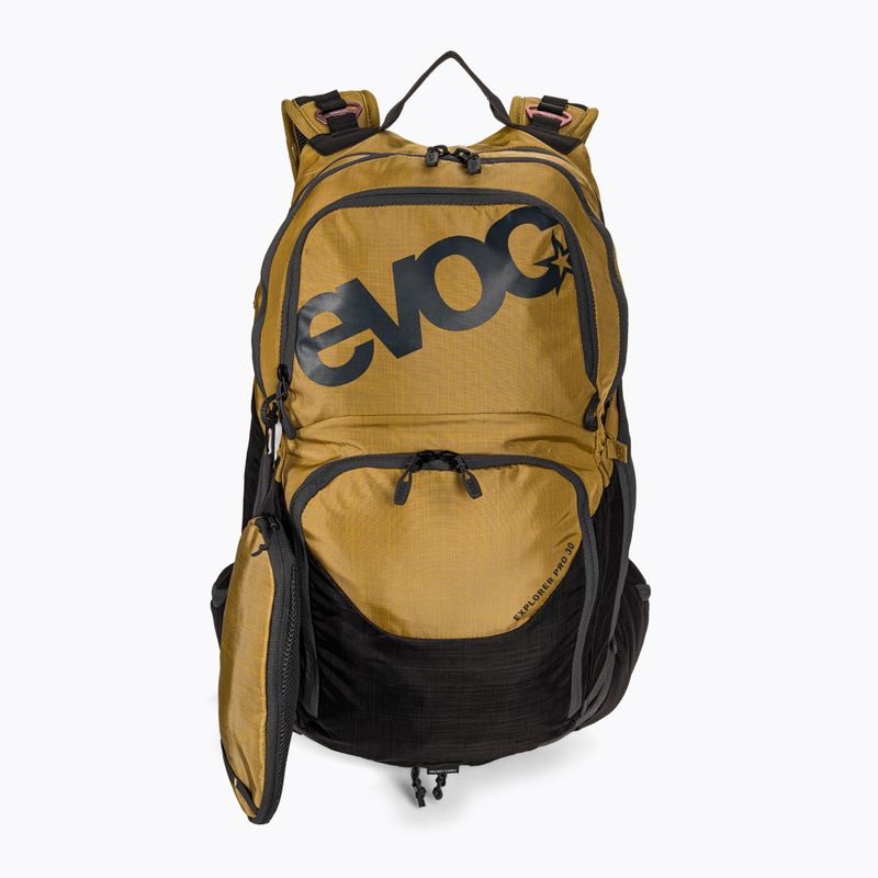 Zaino da bici EVOC Explorer Pro 30 l oro/grigio carbonio