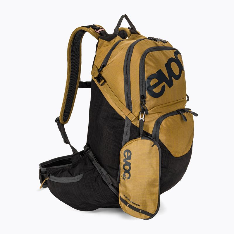 Zaino da bici EVOC Explorer Pro 30 l oro/grigio carbonio 2