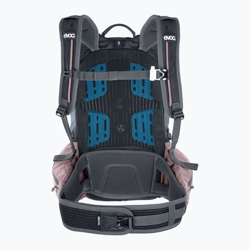 Zaino da bicicletta EVOC Explorer Pro 26 l grigio carbonio/rosa polvere 7