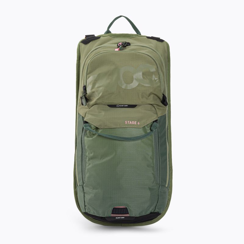 Zaino da bici EVOC Stage 6 l light olive/olive