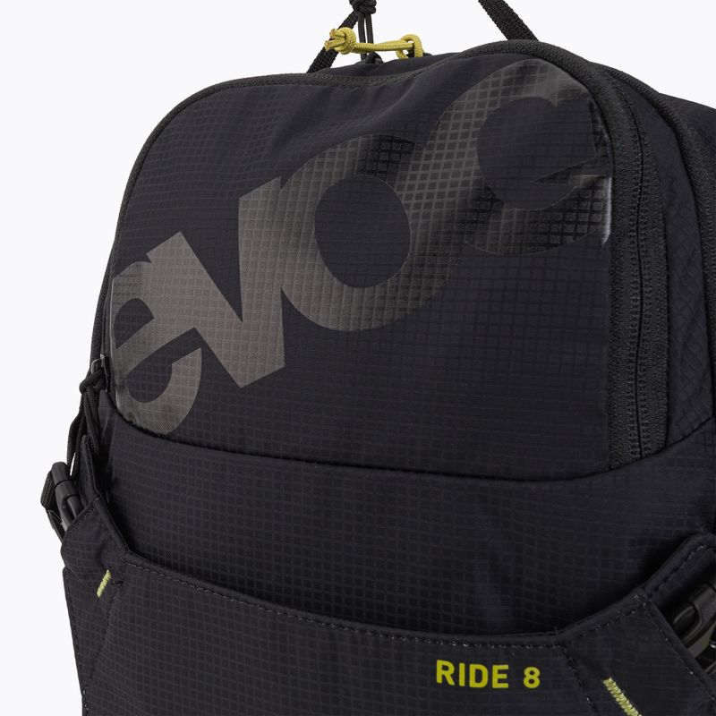 Zaino da bicicletta EVOC Ride 8 l con serbatoio da 2 l nero 4