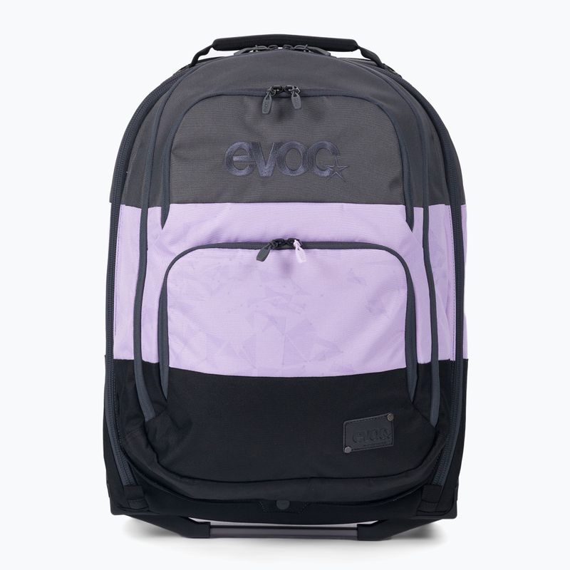 EVOC Terminal 40 + 20 l carbonio grigio/rosa viola/nero zaino valigia staccabile 2