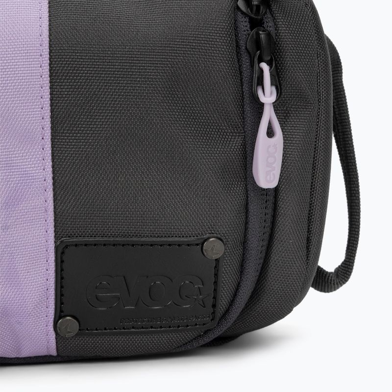 EVOC Wash grigio carbonio/rosa viola/nero, vanity case da turismo 3