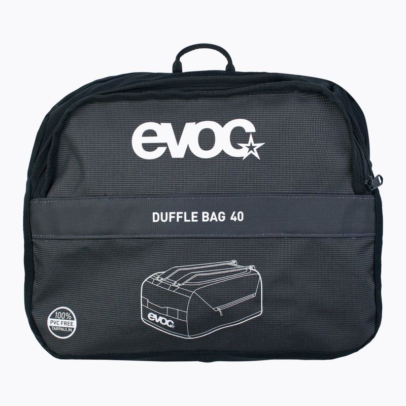 EVOC Duffle 40 l borsa impermeabile grigio carbonio/nero 8