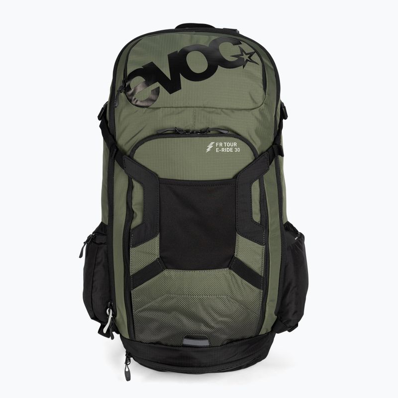 Zaino da bicicletta EVOC Fr Tour E-Ride 30 l oliva scura/nero