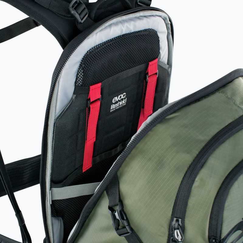 Zaino da bicicletta EVOC Fr Tour E-Ride 30 l oliva scura/nero 7