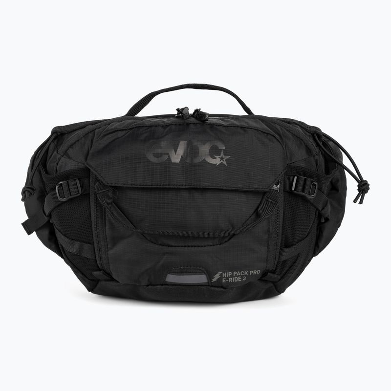 EVOC Pro E-Ride 3 l bicicletta rene nero