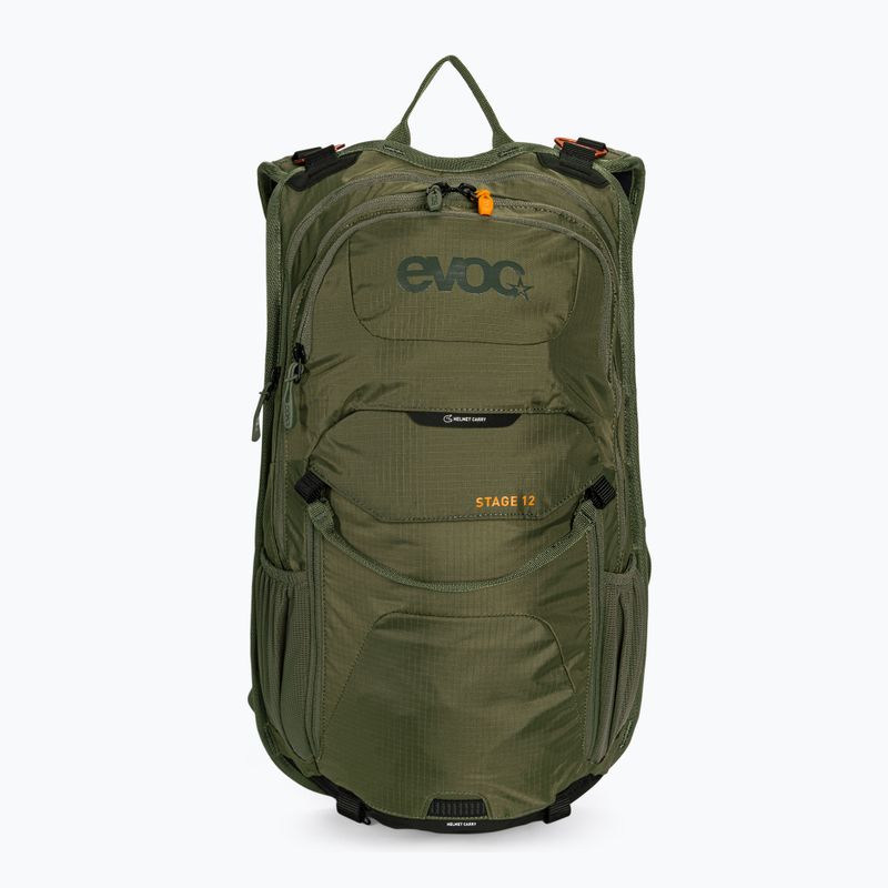 Zaino da bici EVOC Stage 12 l oliva scuro
