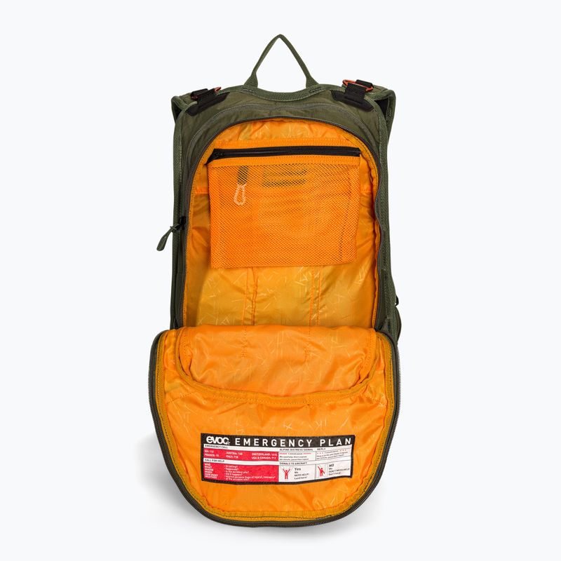 Zaino da bici EVOC Stage 12 l oliva scuro 4