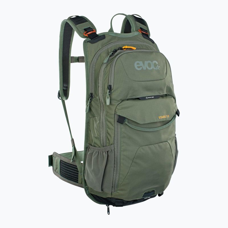 Zaino da bici EVOC Stage 12 l oliva scuro 5