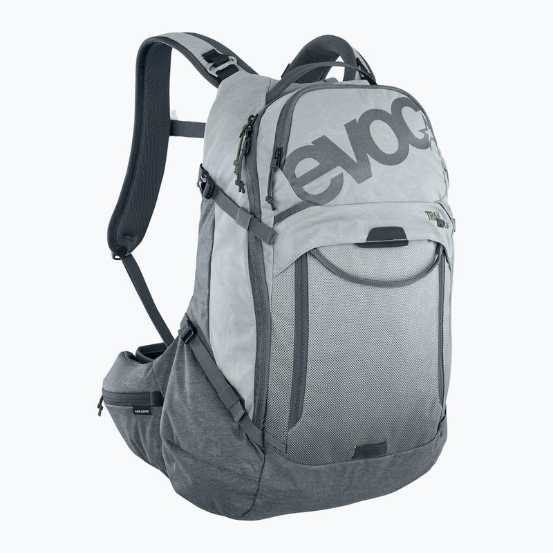 Zaino da bici EVOC Trail Pro 26 l pietra/carbonio grigio
