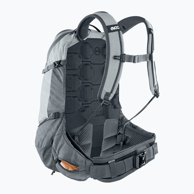 Zaino da bici EVOC Trail Pro 26 l pietra/carbonio grigio 3