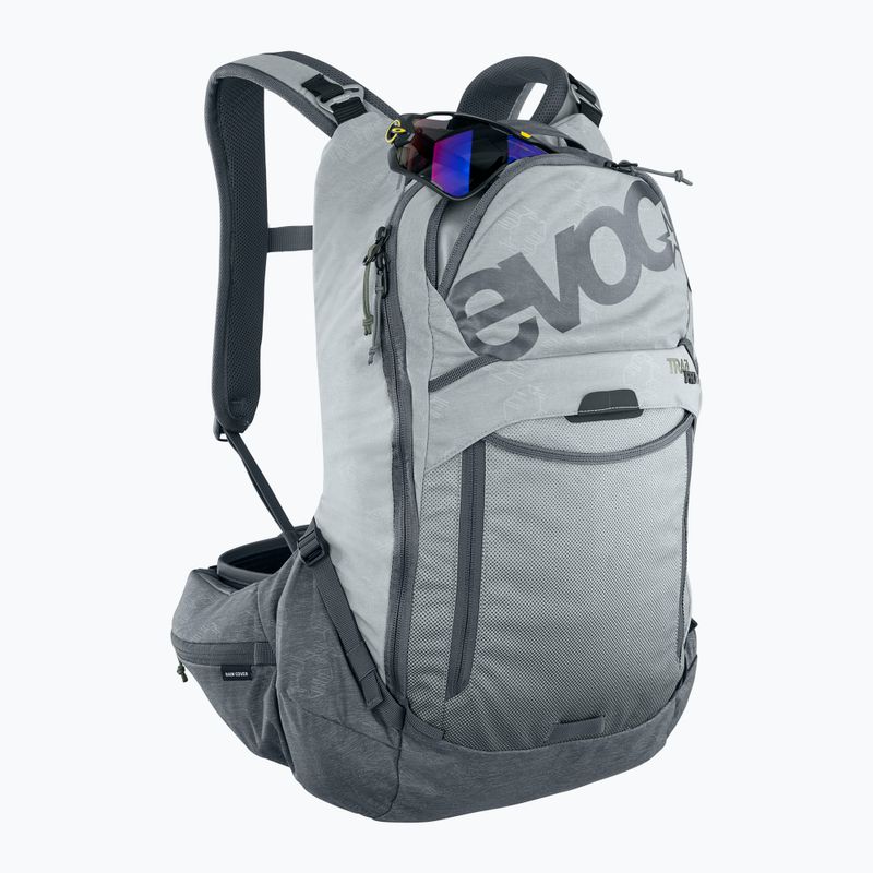 Zaino da bicicletta EVOC Trail Pro 16 l pietra/carbonio grigio 4