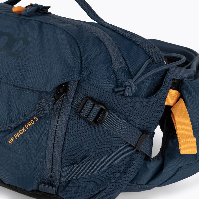 Valigia da bicicletta EVOC Hip Pack Pro 3 l in denim 4