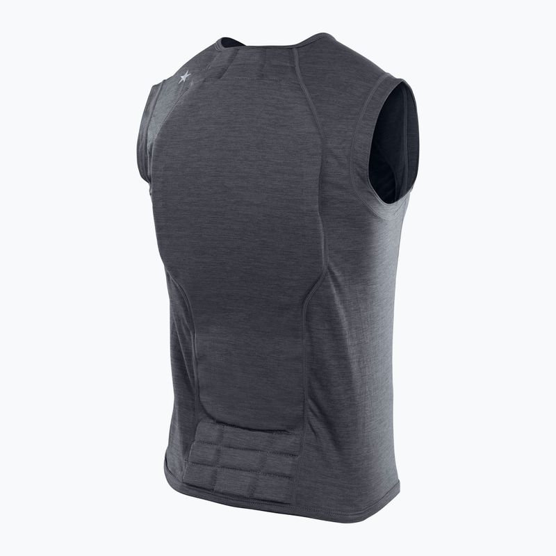 Gilet EVOC Ski Protector da uomo grigio carbonio 4